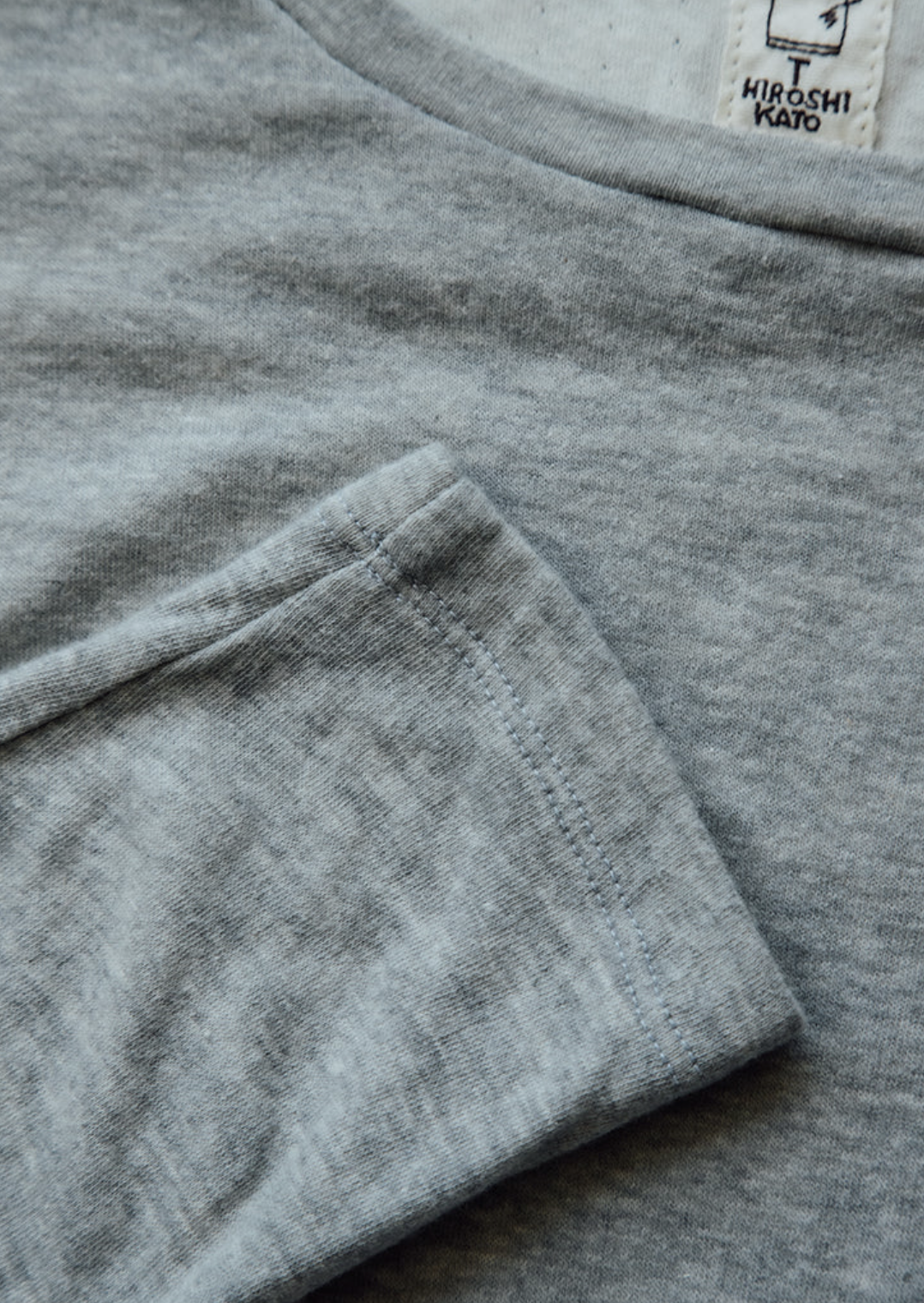 THE DRILL DOUBLE KNIT - HEATHER GRAY