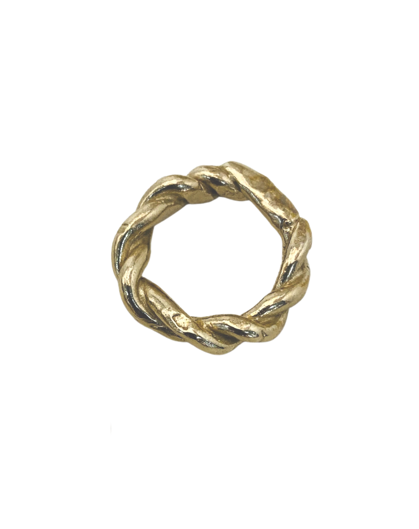 TWISTED ROPE RING