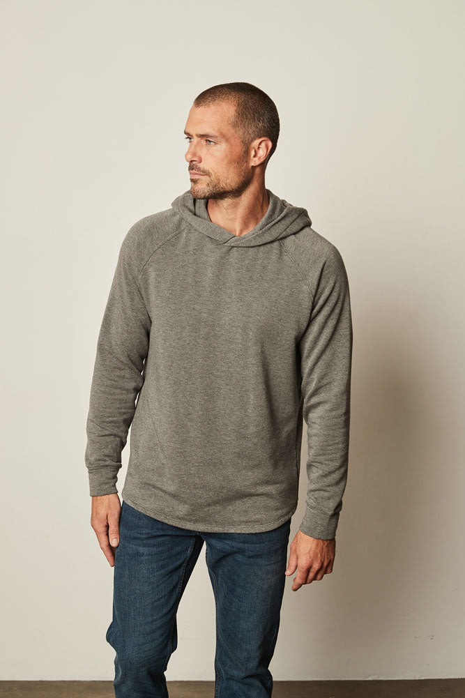 IKE LUX FLEECE HOODIE - CHARCOAL